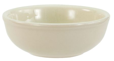 CRESTWARE Nappie Bowl, 30 oz., Ceramic Bone White PK12 CM36