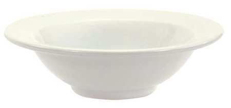 CRESTWARE Grapefruit Bowl, 9 oz., Ceramic Bright White PK36 AL32