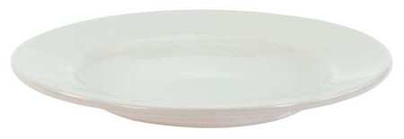 CRESTWARE Plate, 9", Ceramic Bright White PK24 AL44