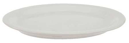 CRESTWARE Platter, 11-1/2x9-5/8 In, Alp Wht, PK24 AL52