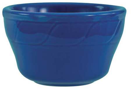 CRESTWARE Bouillon Cup, 8 oz., Ceramic Blue/Orange/Rose/Sage/Teal/Yellow PK36 BP12