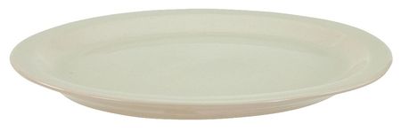 CRESTWARE Platter, 13-1/2 In., Bone White, PK12 CM53