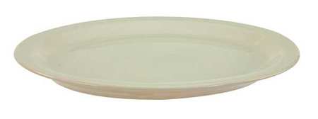 CRESTWARE Platter, 11-1/2x9-3/8 In, Bone Wht, PK24 CM52