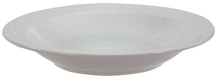 CRESTWARE Soup Bowl, 12 oz., Ceramic Bright White PK24 FR61