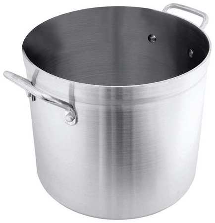 CRESTWARE Heavy Duty Stock Pot, 20 qt, Aluminum HPOT20