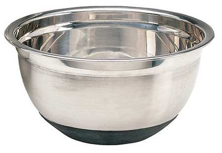 CRESTWARE Mixing Bowl, Stainless Steel, 5 qt. MBR05