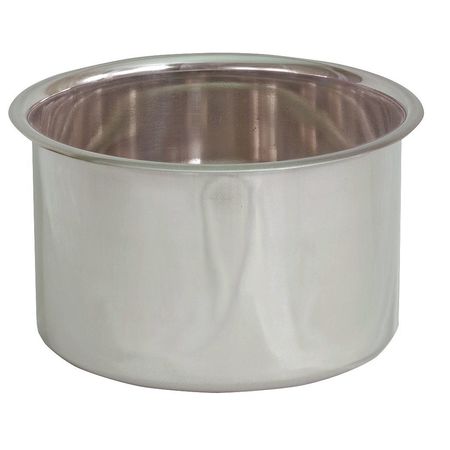 CRESTWARE Bain Marie, 2 qt, Stainless Steel SBM03