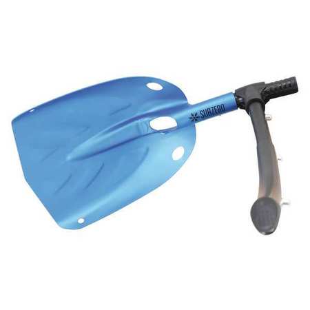 Subzero Snow Shovel, 22 in Plastic Offset T-Grip Handle, Aluminum Blade Material, 9 in Blade Width 17222