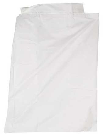 R&B WIRE PRODUCTS Open Top Steel Hamper Bag White 670RW