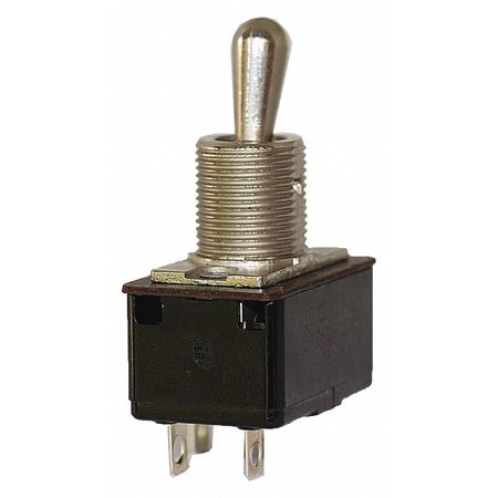 EATON Toggle Switch, SPST, 2 Connections, On/Off, 3/4 hp, 10A @ 250V AC, 15A @ 125V AC 7501K15