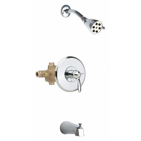 CHICAGO FAUCET Thermostatic Balancing Tub And Shower 1905-600CP