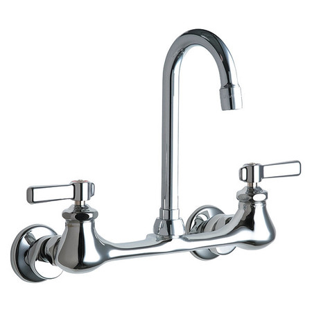 Chicago Faucet Manual 7-1/4" - 8-3/4" Mount, Sink Faucet, Chrome plated 540-LDGN1AE3ABCP