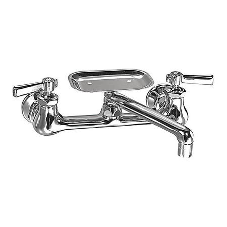 CHICAGO FAUCET Manual 7-1/4" - 8-3/4" Mount, Sink Faucet, Chrome plated 540-ABCP