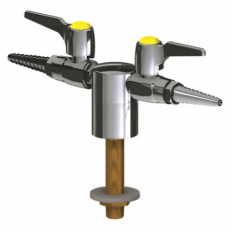 CHICAGO FAUCET Turret With Two Ball Valves 180Deg 981-WSV909AGVCP