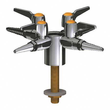 CHICAGO FAUCET Turret With Four Ball Valves 984-VR909CAGCP
