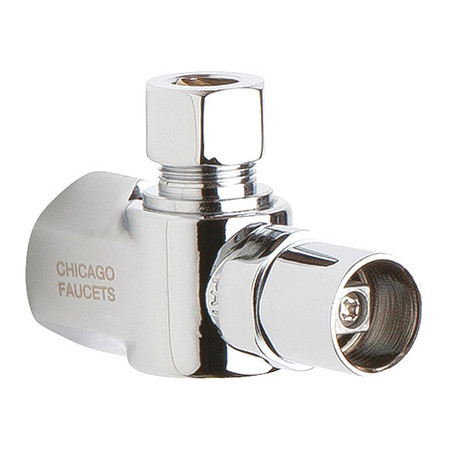 CHICAGO FAUCET Angle Stop Ball Valve With Loose STB-11-00-AB