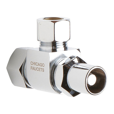 CHICAGO FAUCET Angle Stop Compression Valve With Loose STC-32-00-AB
