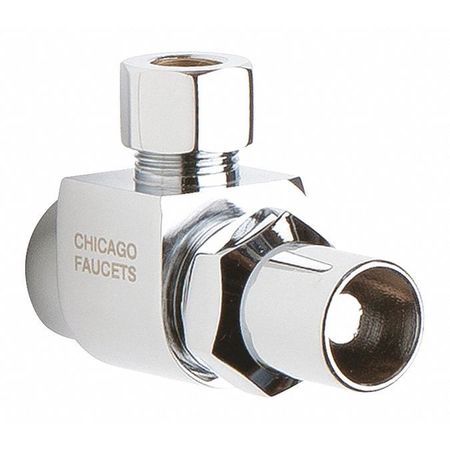 CHICAGO FAUCET Angle Stop Compression Valve With Loose STC-41-00-AB
