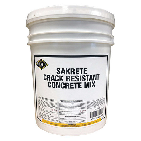 Sakrete Concrete Mix, 50 lb, Pail, Gray, 28 day Full Cure Time 120018