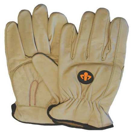 IMPACTO Anti-Vibration Gloves, Carpal Tunn, L, PR ST501040
