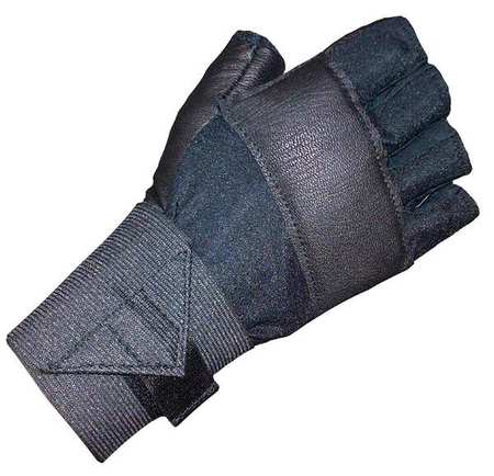 IMPACTO Anti-Vibration Gloves, Half, L, Right IP471-50LR