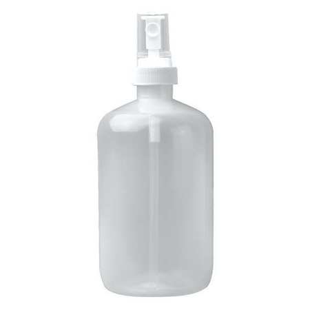 SP SCIENCEWARE 16 oz. Clear, Low Density Spray Bottle, 12 Pack F11634-0000