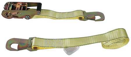 REESE SECURE Tie-Down Strap, Ratcht, 7ftx1-1/2In, 2000lb 9425300