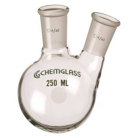 CHEMGLASS Round Bottom Flask, 50mL CG-1520-46