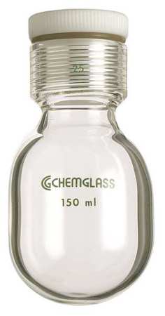 CHEMGLASS Vessel, Pres, 150mL CG-1880-41