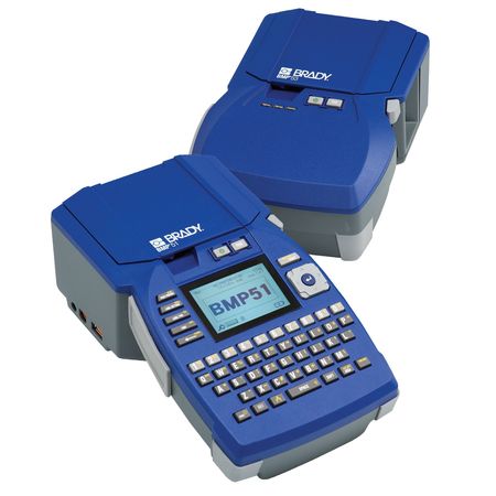 Brady Portable Label Printer Kit, BMP51 Series, Single Color Capability BMP51-KIT-GI