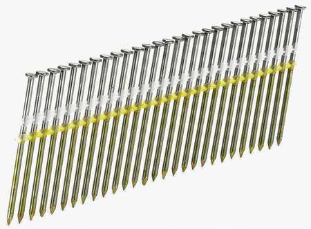 SENCO Collated Framing Nail, 3 in L, Bright, Flat Head, 20 Degrees, 4000 PK KD27APBSN