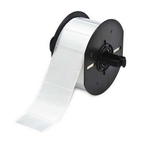 BRADY Label Roll, Silver, Labels/Roll: 1500 B33-17-434