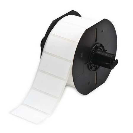 BRADY Label Roll, White, Labels/Roll: 1500 B33-17-489