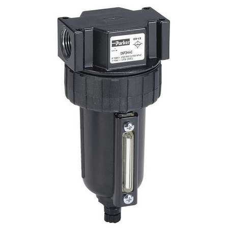 Parker Compressed Air Filter, 250 psi, 2.81 In. W 06F14BC