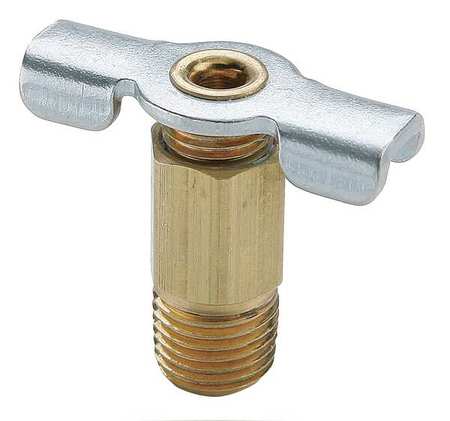 PARKER Brass Drain Cock Ball Valve Inline 1/8" DC602-2