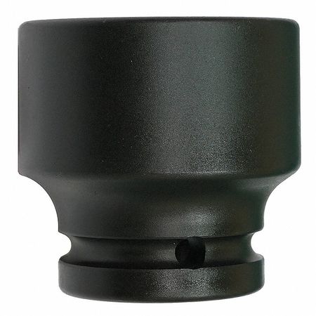 Westward 1 in Drive Impact Socket 1 1/2 in Size 6 pt Standard Depth, Black Oxide 21WN24