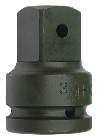 Westward 3/4" f  x 1" M Drive Impact Socket Adapter 21WL74