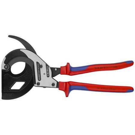 KNIPEX 12-1/2" Cable Cutter, Center Cut, 3-Stage, Ergonomic Grip 95 32 320