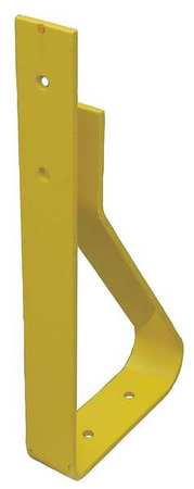 ZORO SELECT Spring Post, Spring Steel, Yellow 21XL97