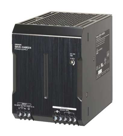 Omron DC Power Supply, 100/240V AC, 12V DC, 15W, 1.2A, DIN Rail S8VK-G01512