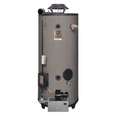 Rheem-Ruud Natural Gas Commercial Gas Water Heater, 100 gal., 120V AC GNU100-250A