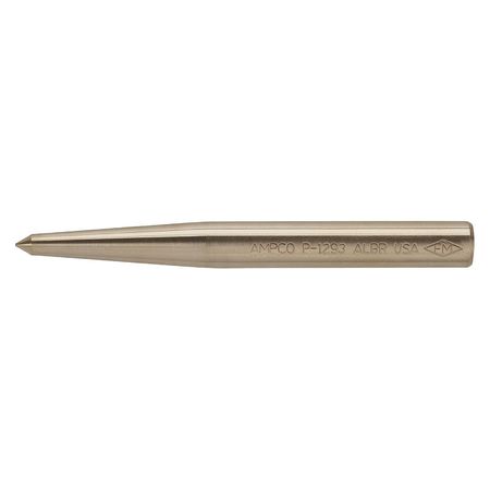 AMPCO SAFETY TOOLS Center Punch, Non-Spark, 9/16 x 4-1/4 in P-1292A