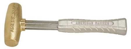 AMERICAN HAMMER Sledge Hammer, 3 lb., 12 In, Aluminum AM3BRAG