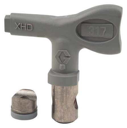 Graco Airless Spray Gun Tip, Tip Size 0.017 In XHD317