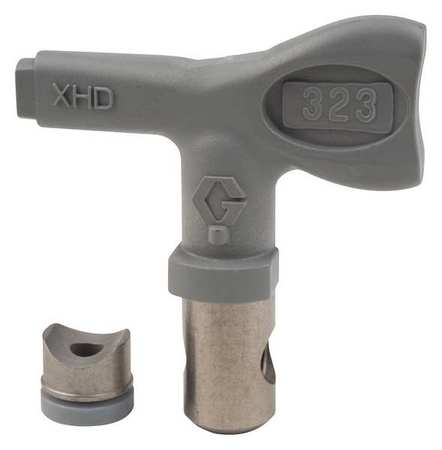 GRACO Airless Spray Gun Tip, Tip Size 0.023 In XHD323