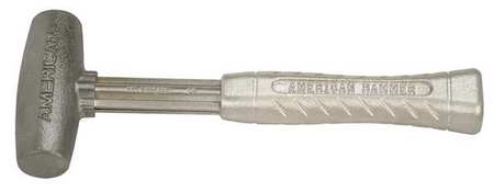 AMERICAN HAMMER Sledge Hammer, 3 lb., 12 In, Aluminum AM3ZNAG
