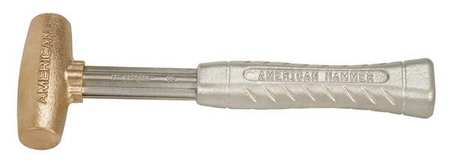 AMERICAN HAMMER Sledge Hammer, 2 lb., 12 In, Aluminum AM2BZAG