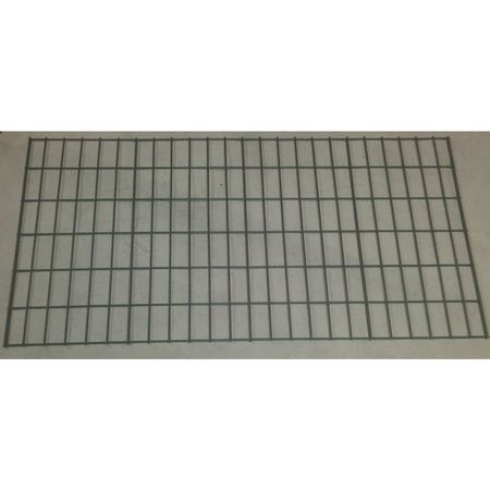 Worldwide Material Handling Decking, Steel Wire, 48 in W, 24 in D, Gray, Powder Coated Finish, Gauge: 4 FD2448B-5-NOW