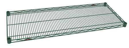 METRO Wire Shelf, 24"D x 48"W, Green 2448NK3