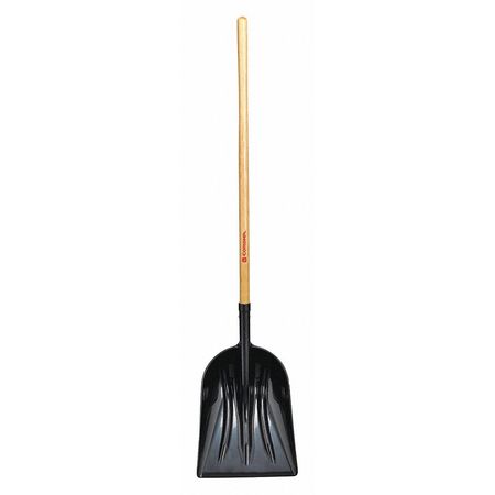 Corona Tools #12 Scoop Shovel, Poly Blade, 48 in L Wood Handle SS 42001
